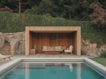 Comment concevoir un pool house écoresponsable pour prolonger la saison de baignade