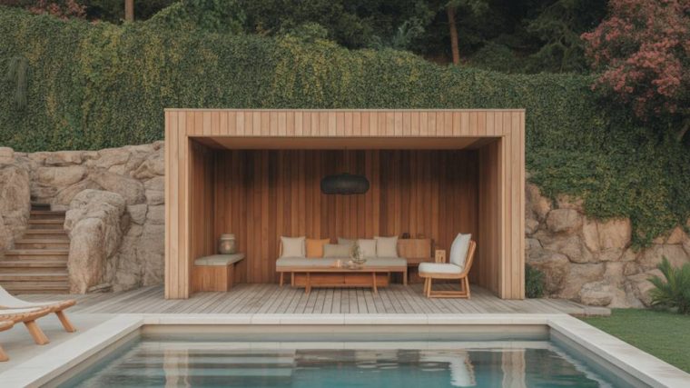 Comment concevoir un pool house écoresponsable pour prolonger la saison de baignade